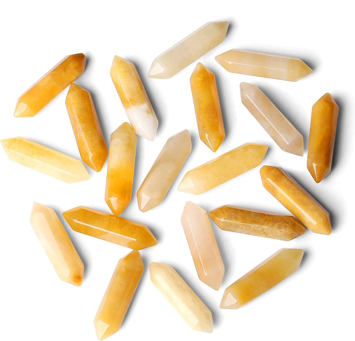 Piedras de Aventurina Amarilla para Sanación y Decoración