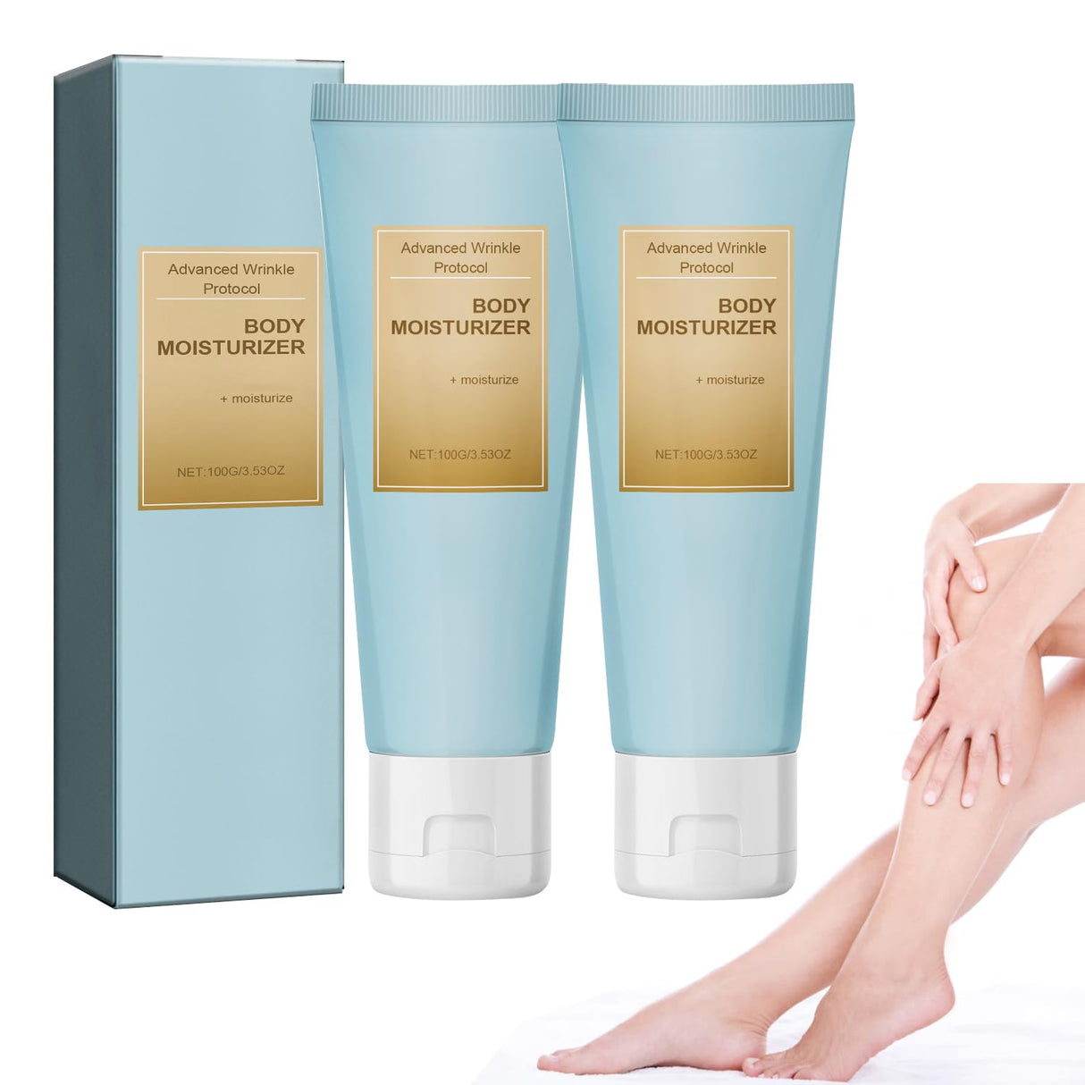 Manteca Corporal Antienvejecimiento con Miel Hazel, 2 Botellas