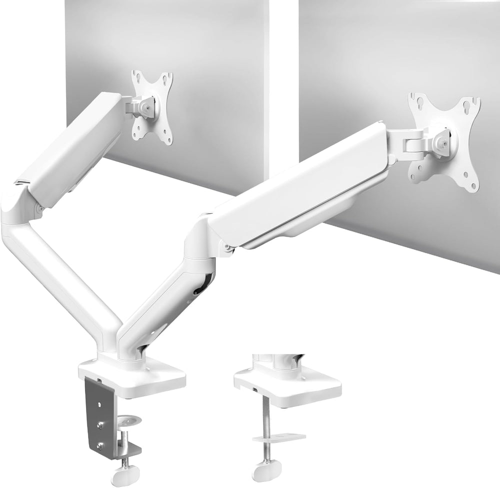 Soporte de Doble Monitor VIVO, Hasta 32, Articulado, STAND-V002O