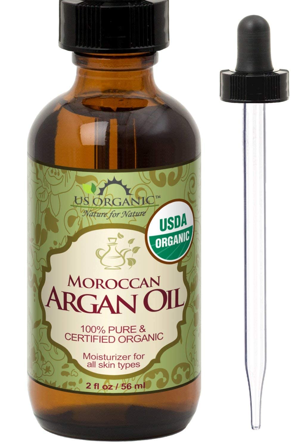 Aceite de Argán Orgánico, Puro & Natural, Prensado en Frío