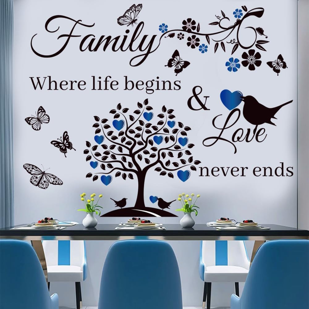 Vinilos Decorativos Familia - Citas Inspiradoras para Hogar