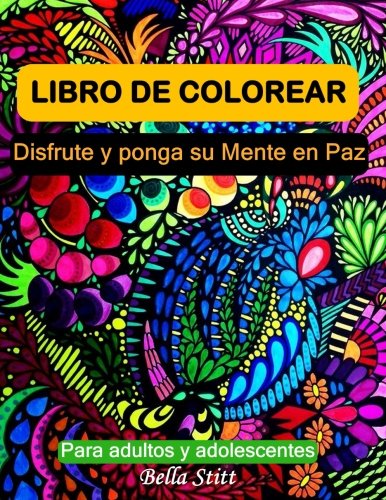 Libro de colorear para adultos y adolescentes