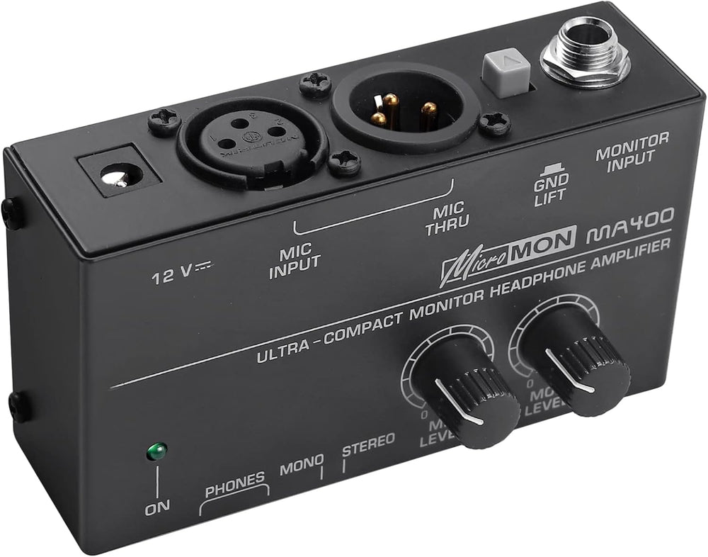 Amplificador de auriculares MA400 con salidas XLR y volumen