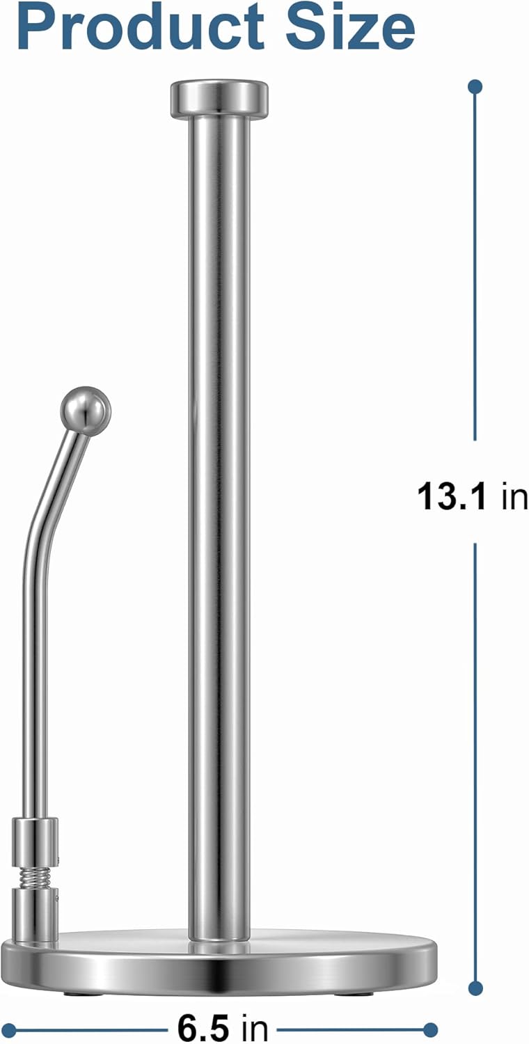 Soporte de Toallas de Papel SMARTAKE, base pesada, fácil corte