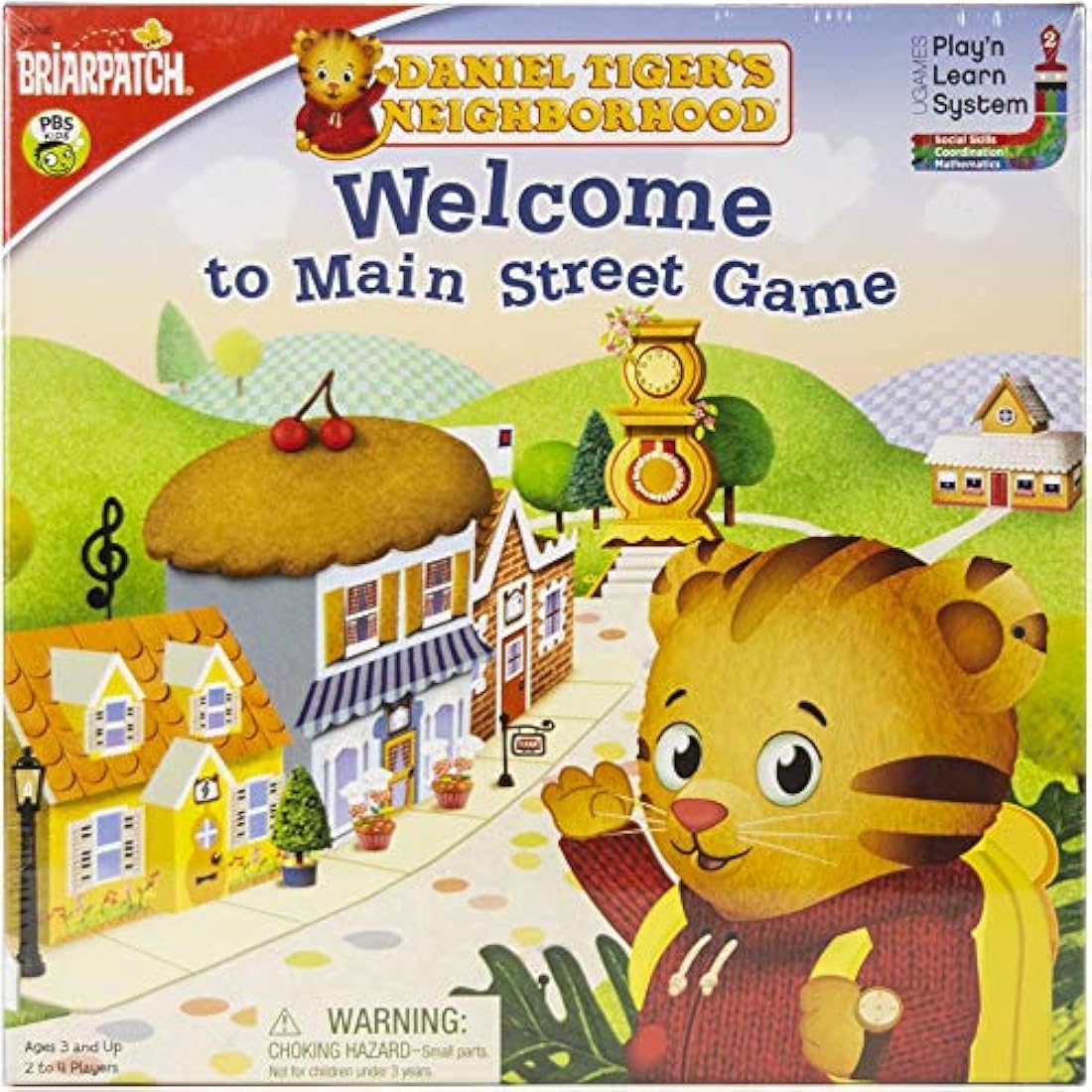 Juego de mesa "Daniel Tiger's Welcome to Mainstreet".