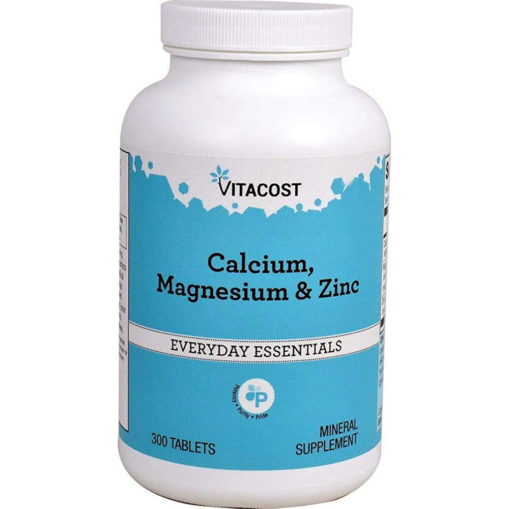 vitacost Calcio, Magnesio y Zinc – -300 tabletas