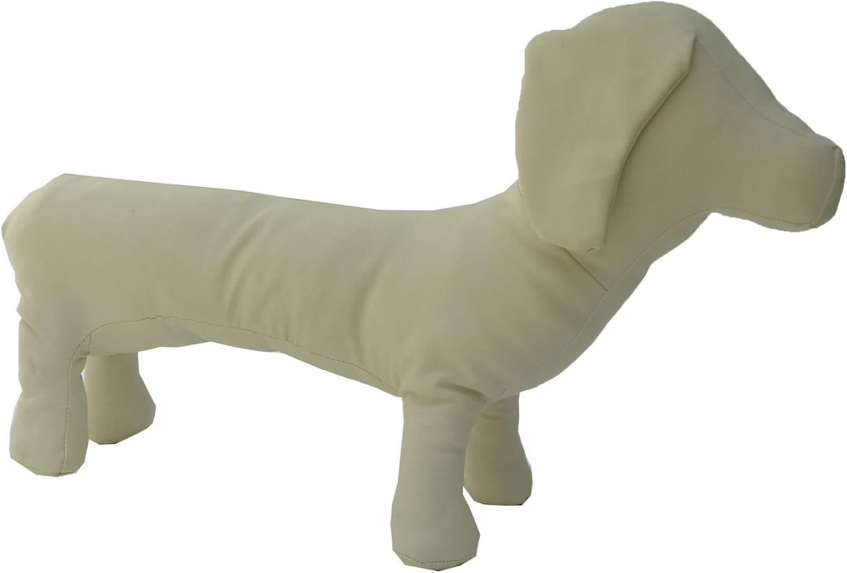 Maniquí para perros Lovelonglong, PU Leather, Dachshund D-S