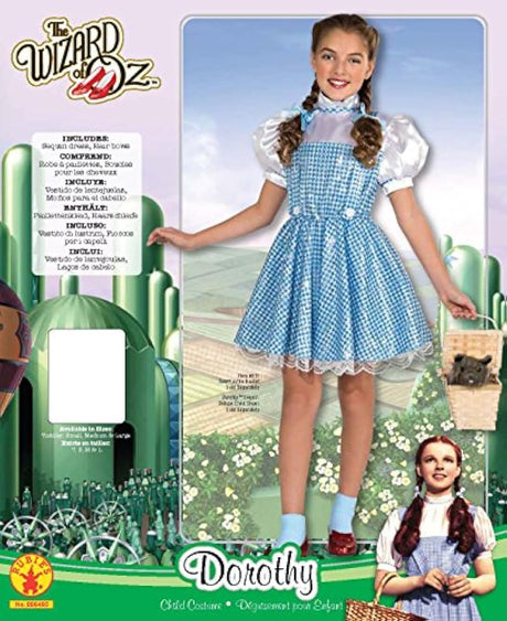 Disfraz con lentejuelas de Dorothy del Mago de Oz