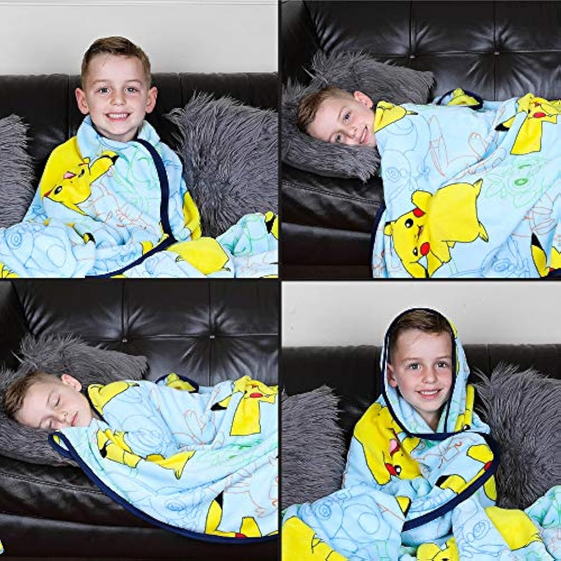 Franco Kids Bedding - Manta de peluche (59.8 x 89.8 in)