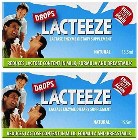 Suplementos Alimenticios Enzima Lactasa Lacteeze Gotas