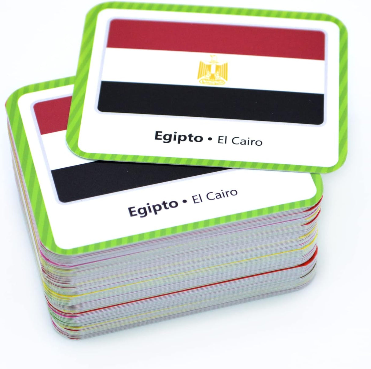 Juego de Memoria de Banderas Menique, 100 Fichas, 50 Pairs