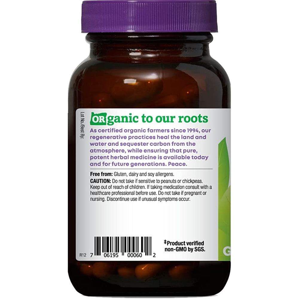 Suplementos hierbas orgánicas alfalfa 90 unidades