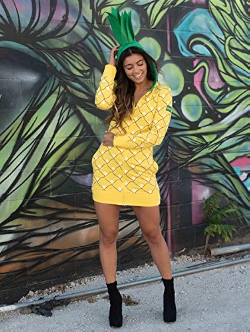 disfraz de Halloween, vestido de piña, overol
