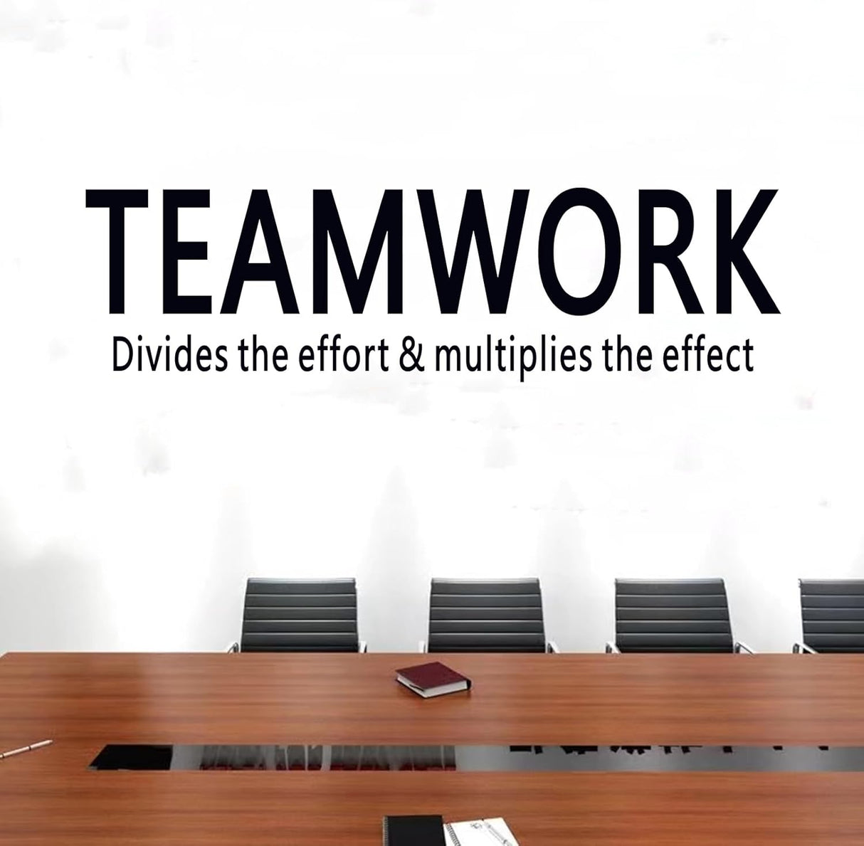 Vinilos Decorativos SEATUNE - Citas de Trabajo en Equipo 45X16