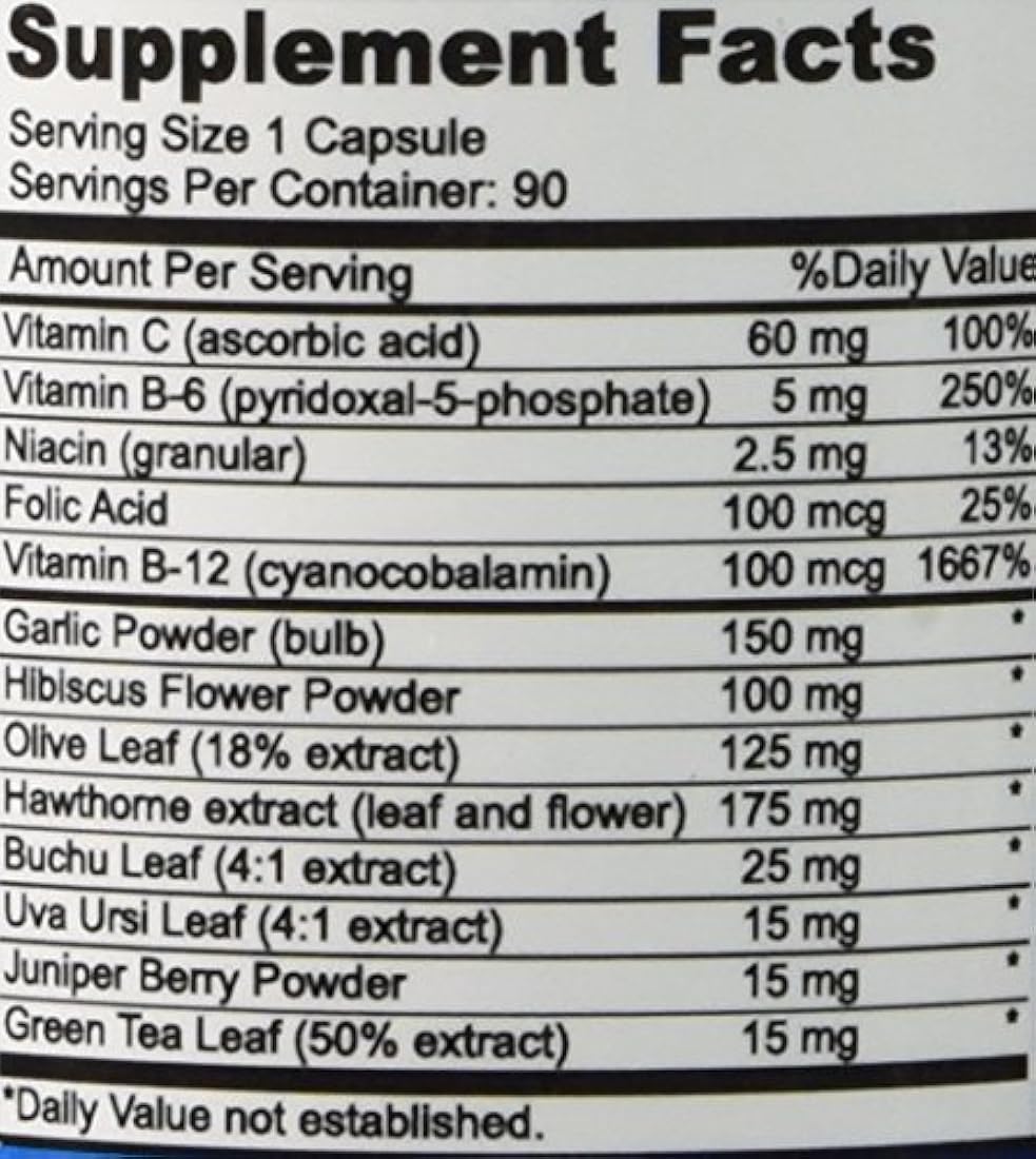Suplemento de apoyo a la presión sanguínea (sin OGM)