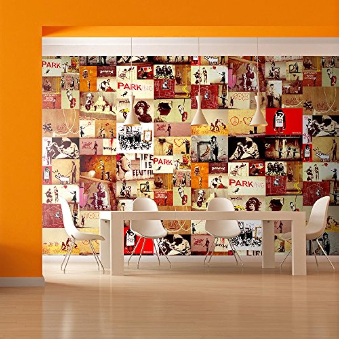 autoadhesiva mural de pared extraíble