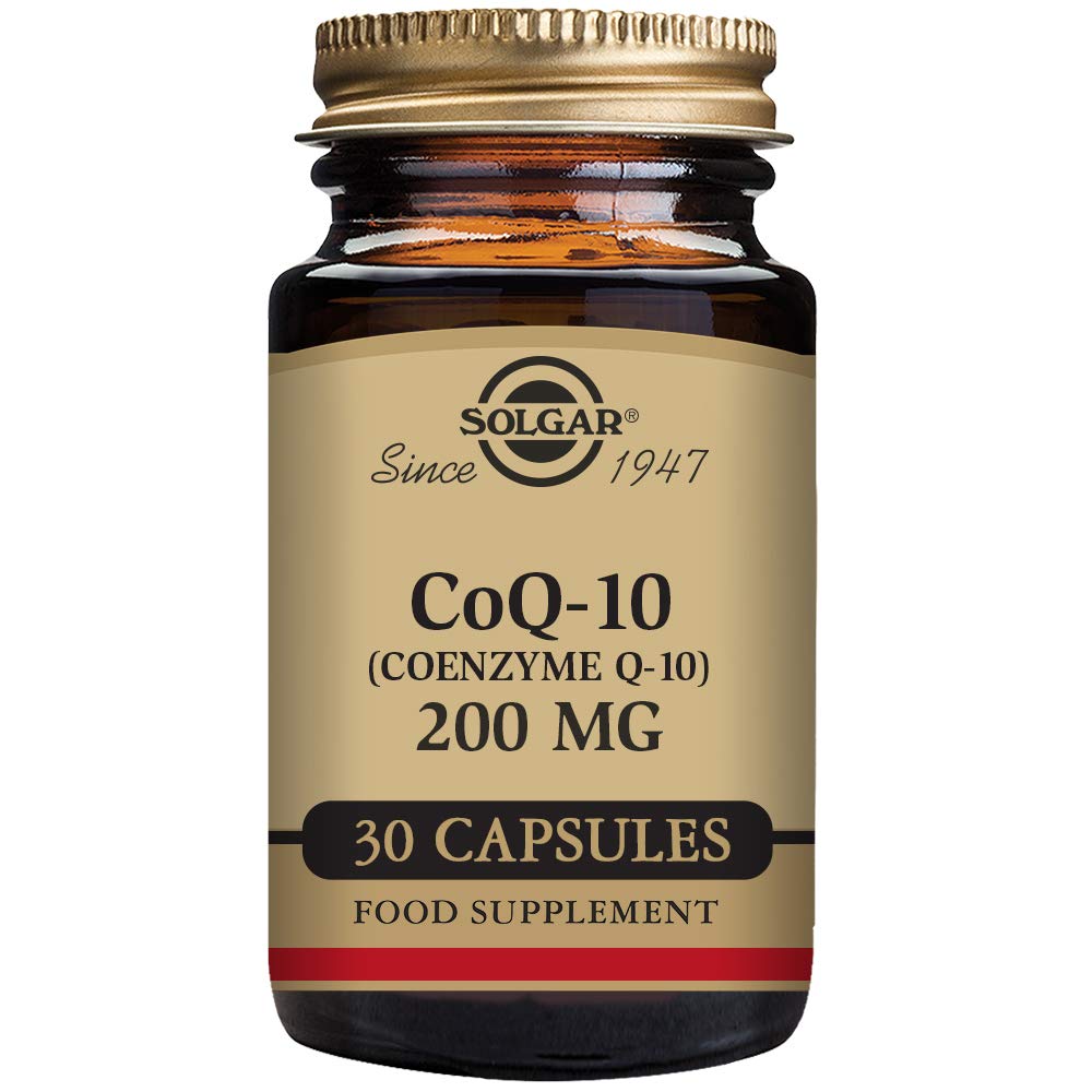 Cápsulas vegetales Vegetarian CoQ-10, 200 mg