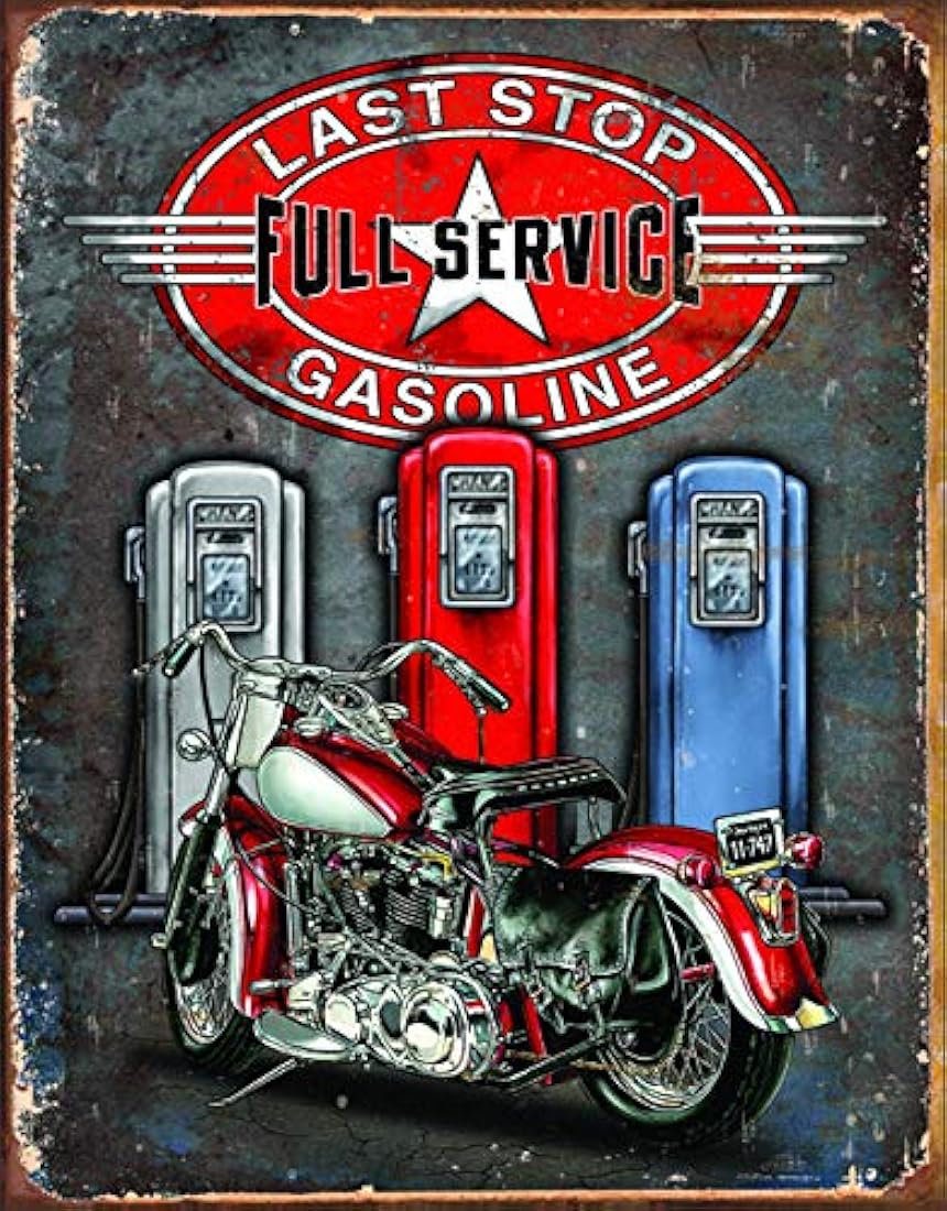 Carteles de estaño automático