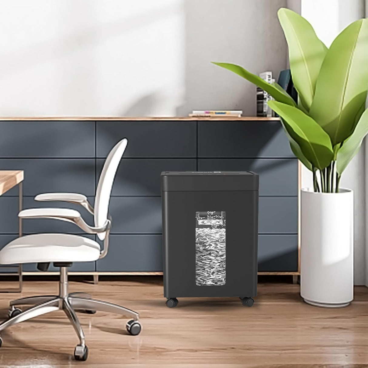 Destructora de Papel Alta Seguridad Micro-Corte P-4/12 Hojas