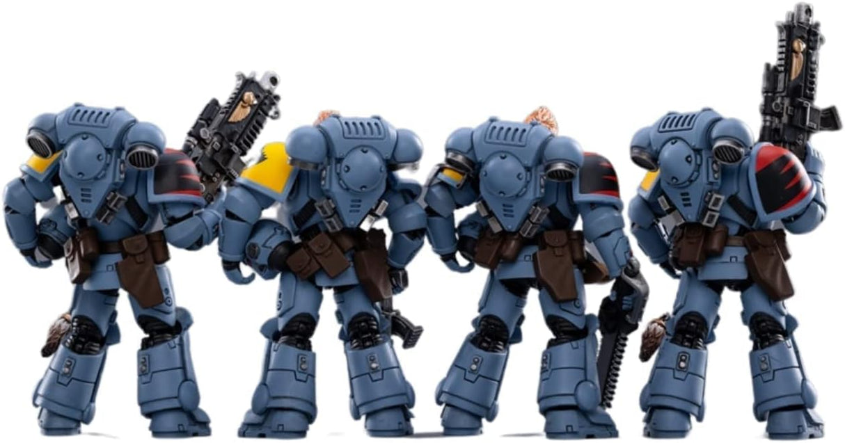 Figura de Acción JOYTOY Space Wolves Pack de 4, Warhammer 40K