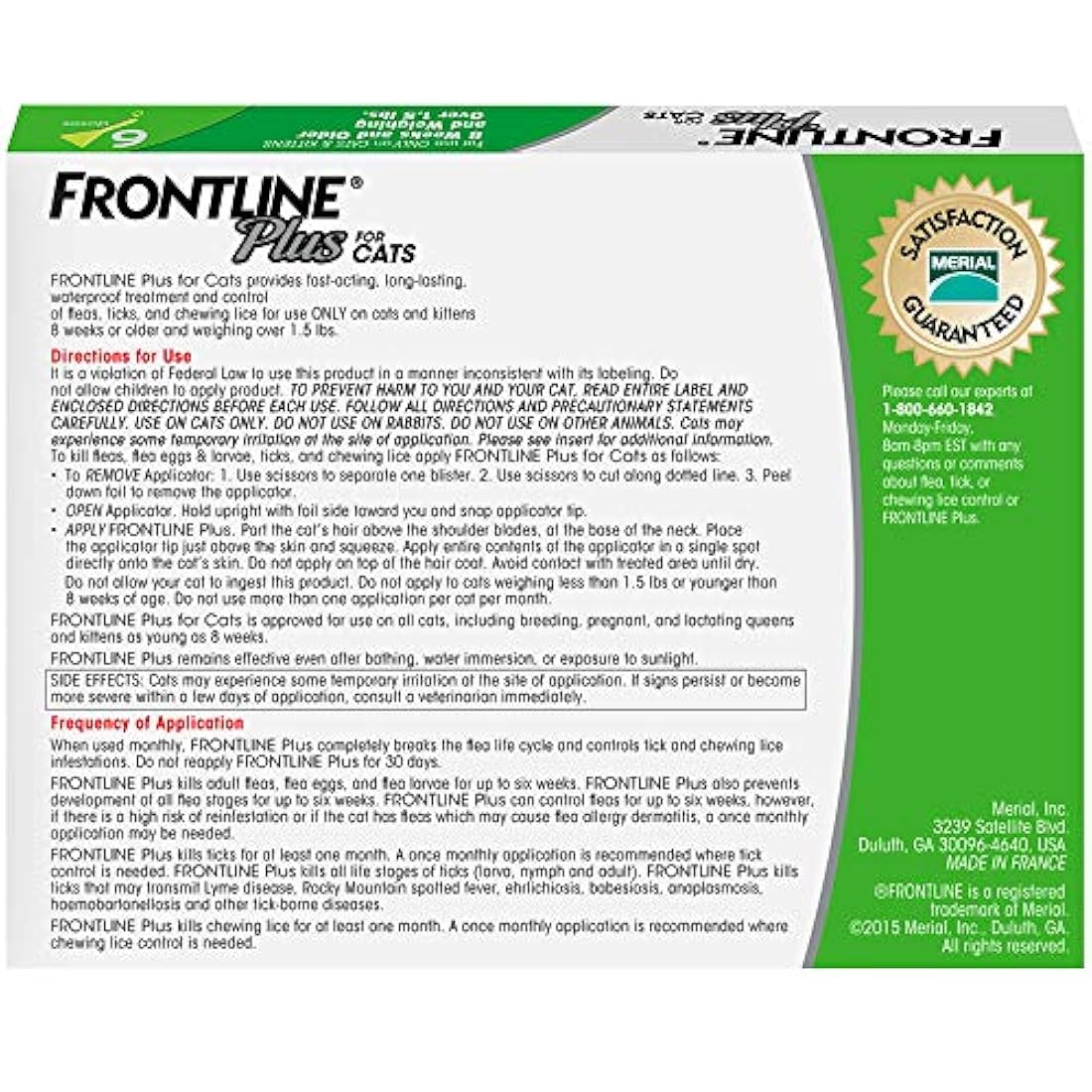 Frontline Plus Tratamiento contra pulgas y garrapatas