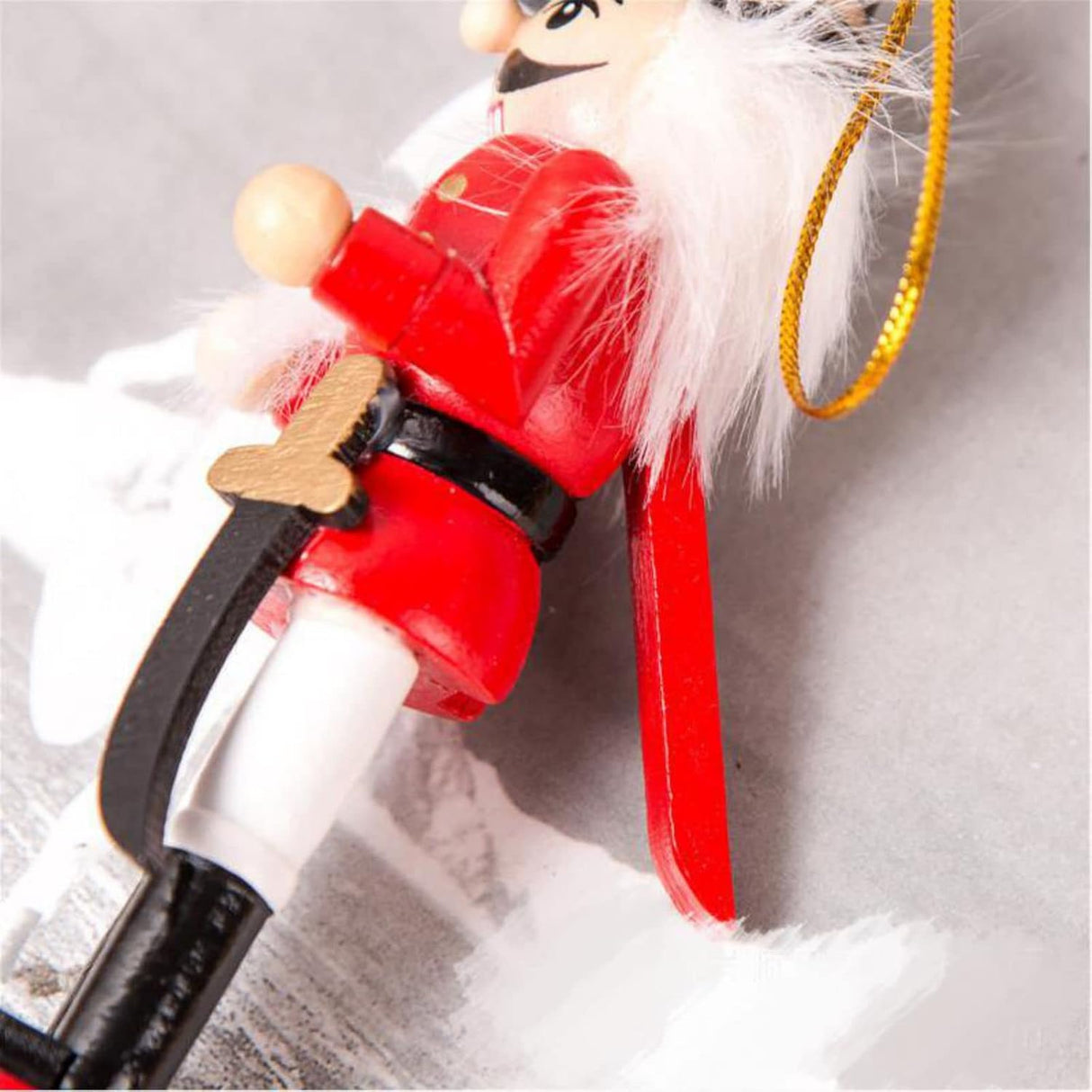 Set de 6 Adornos de Navidad Nutcracker, 4.7 pulgadas, Figuras