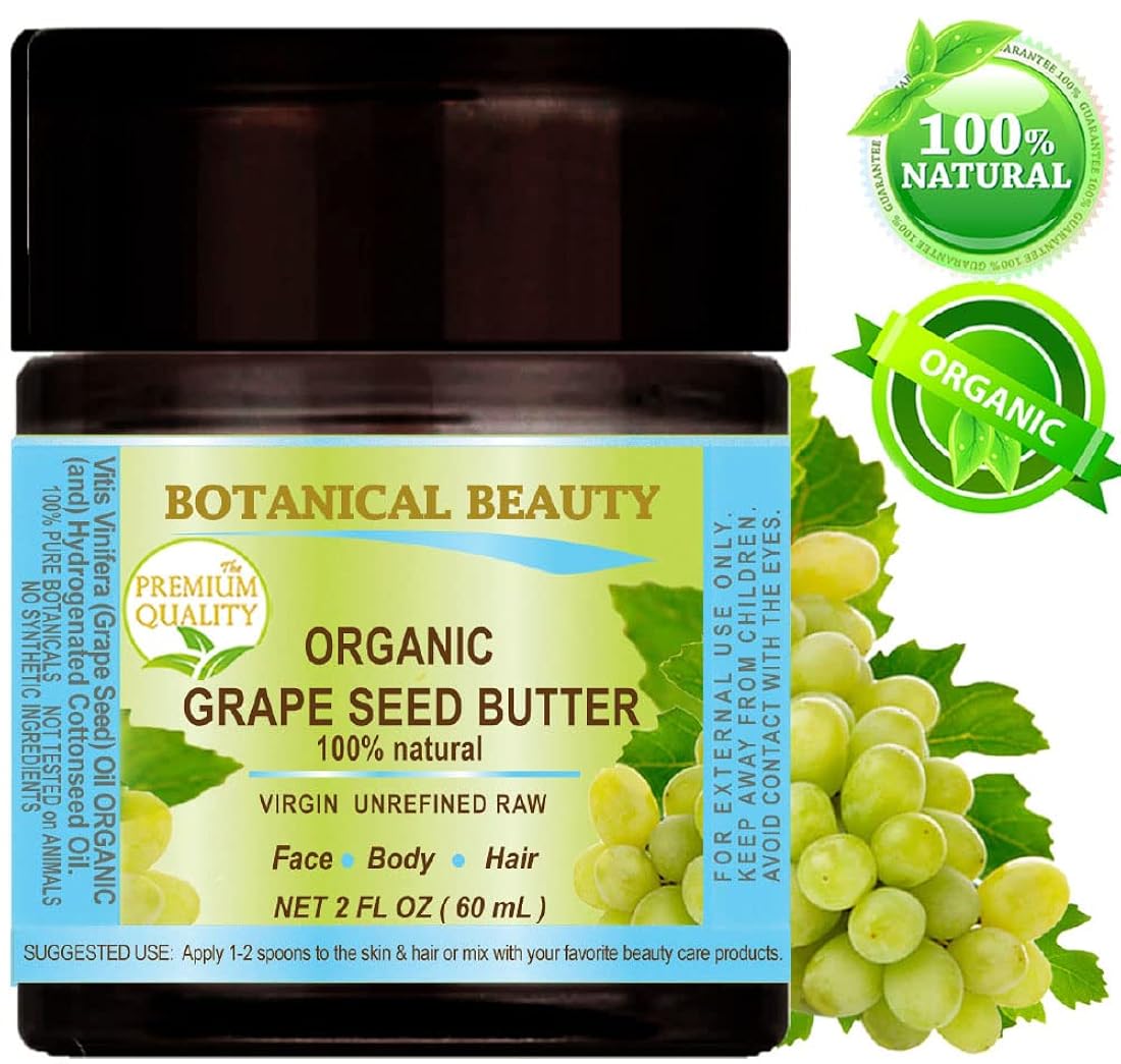 Botanical Beauty Mantequilla de aceite de semilla de uva