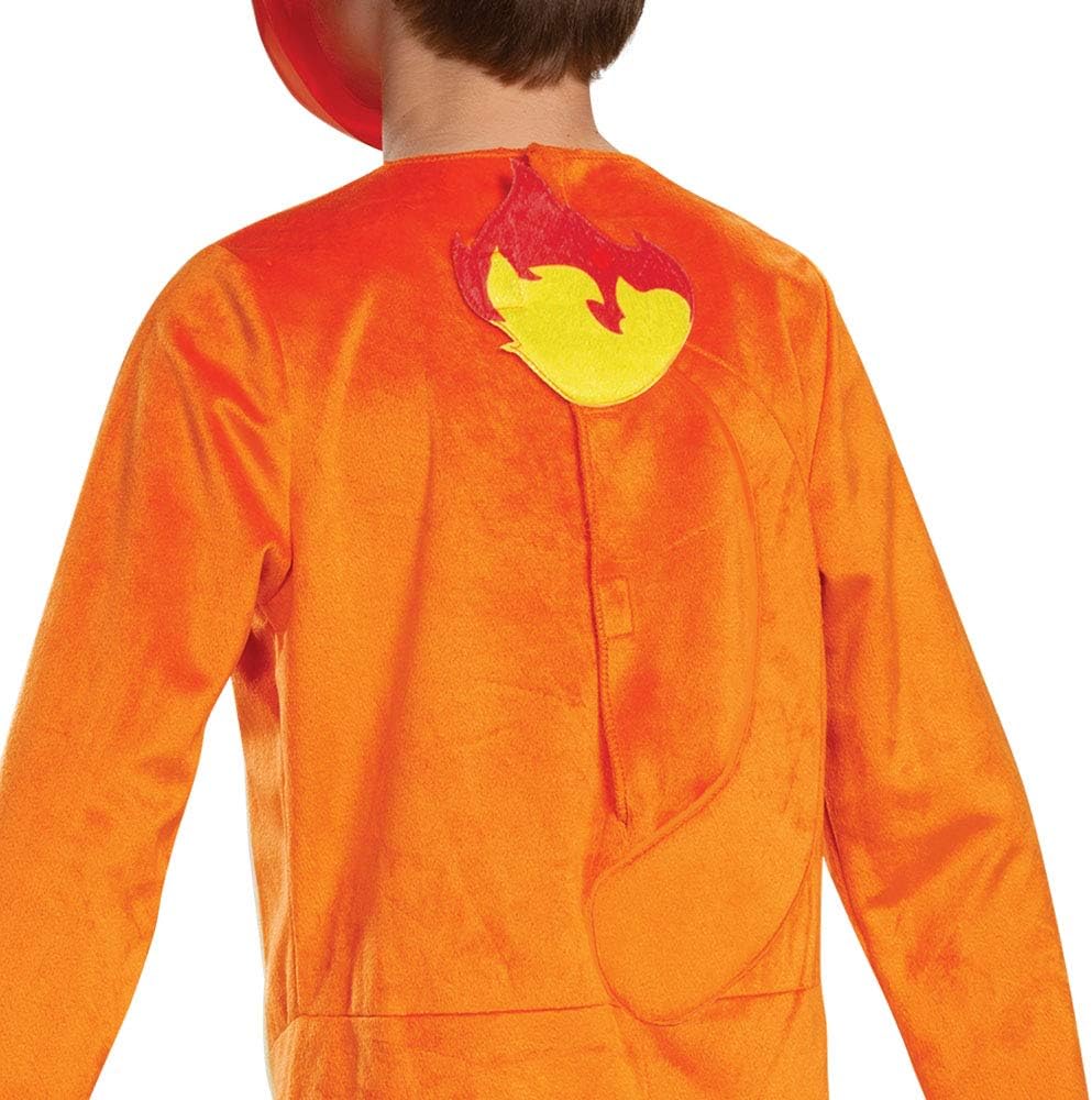 Disfraz de Charmander para niños, personaje clásico Pokémon