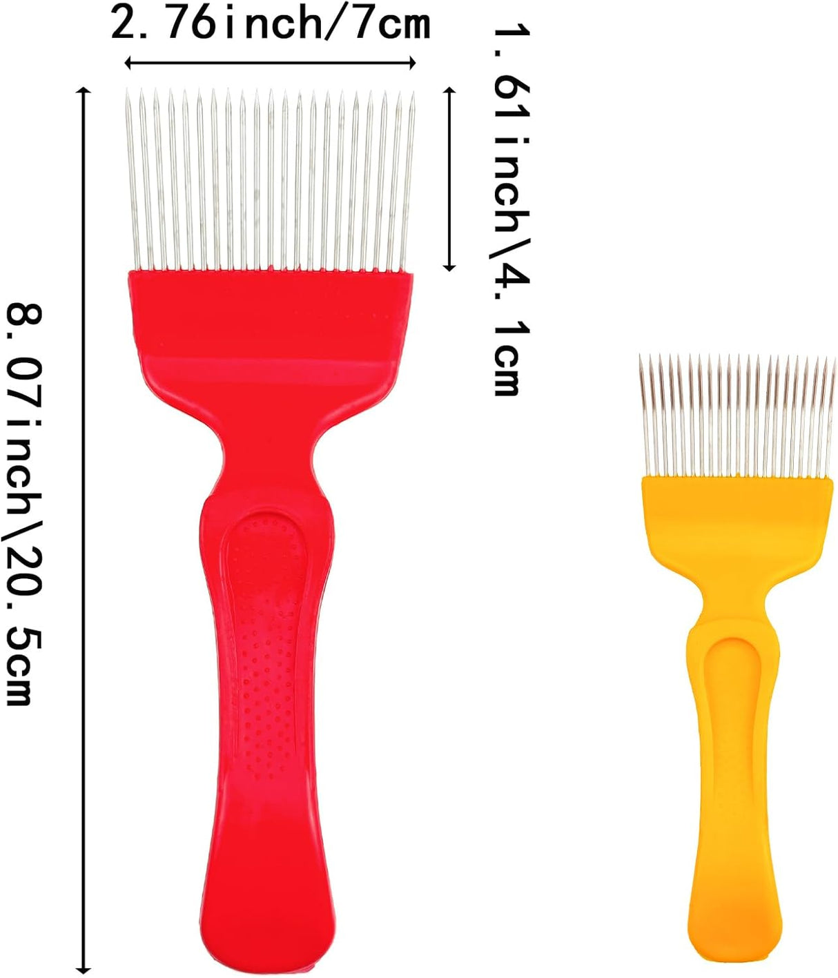 Juego de 4 tenedores para desopercular de acero inoxidable