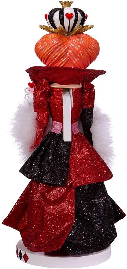 Nutcracker de Reina de Corazones 17.5 pulgadas, Kurt S. Adler