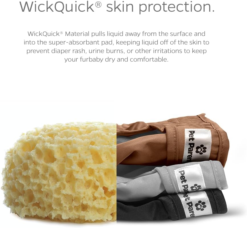 Pet Parents - Pañales lavables para perros y hembras