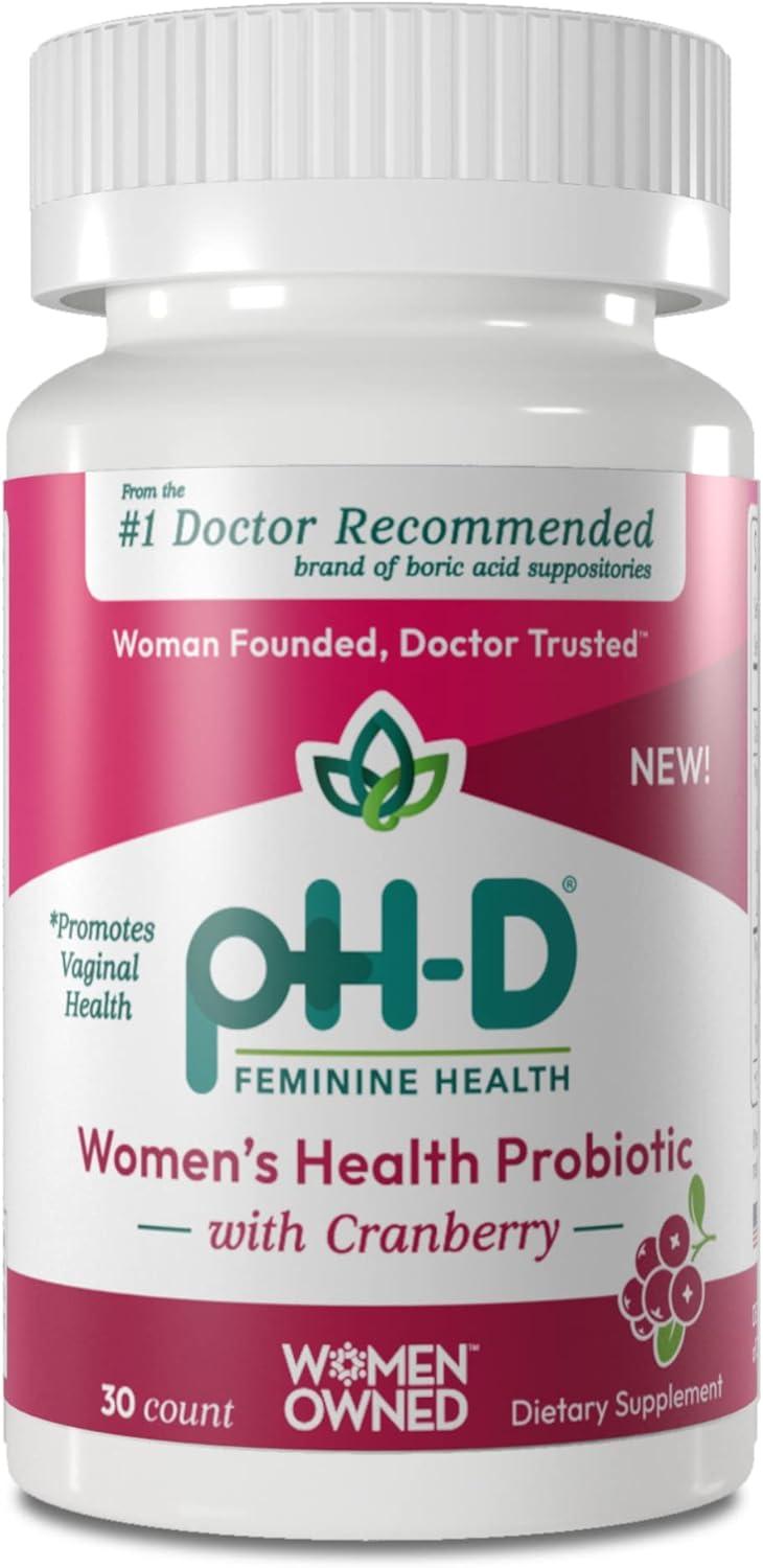 pH-D Feminine Health Probiótico de salud femenina prebiótica