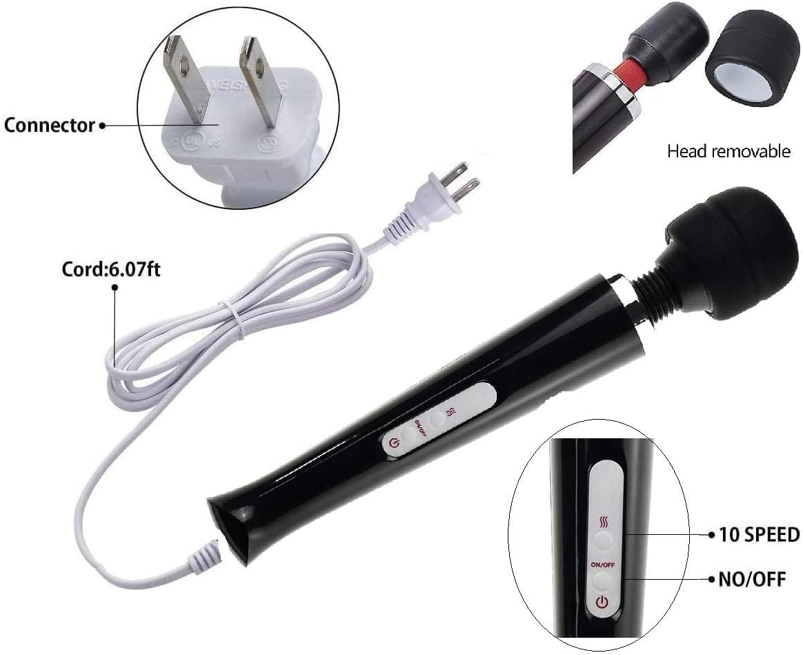 Masajeador Eléctrico Power Massager para Cuerpo y Recuperación