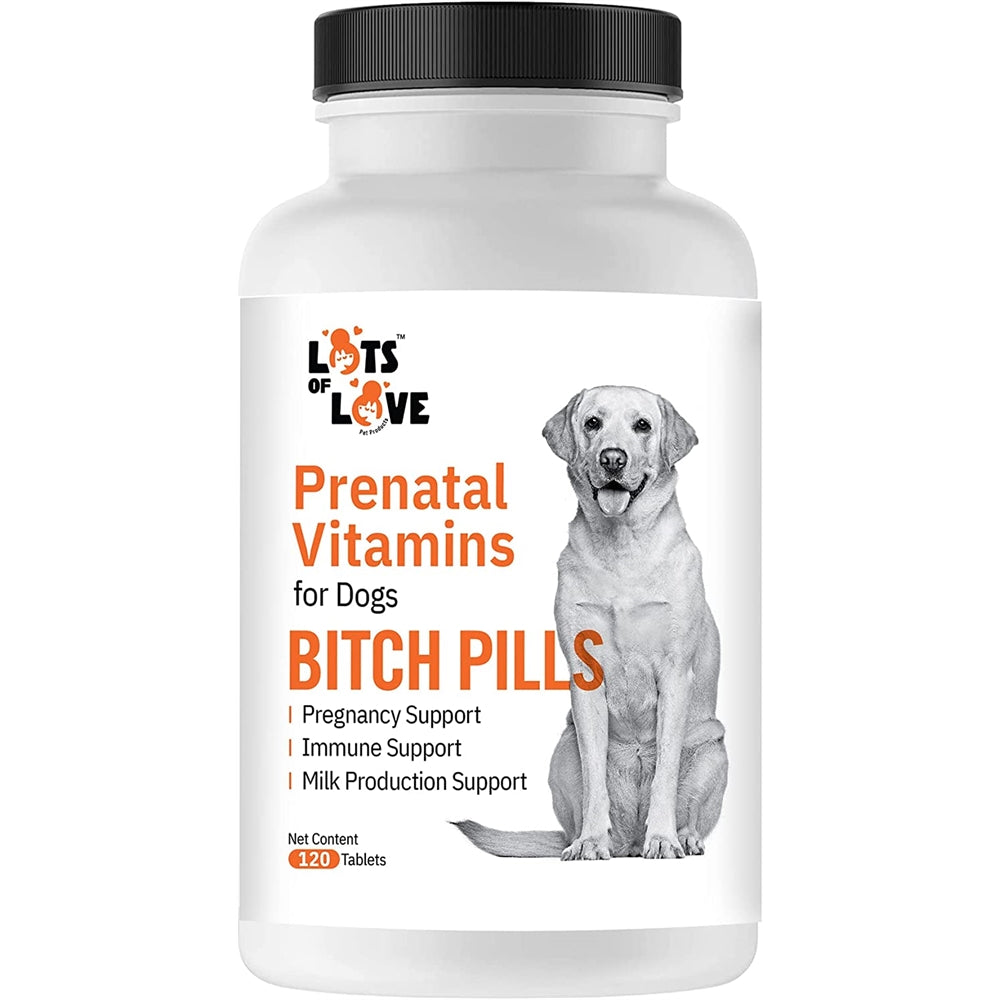 Vitaminas prenatales para perros 120 tabletas