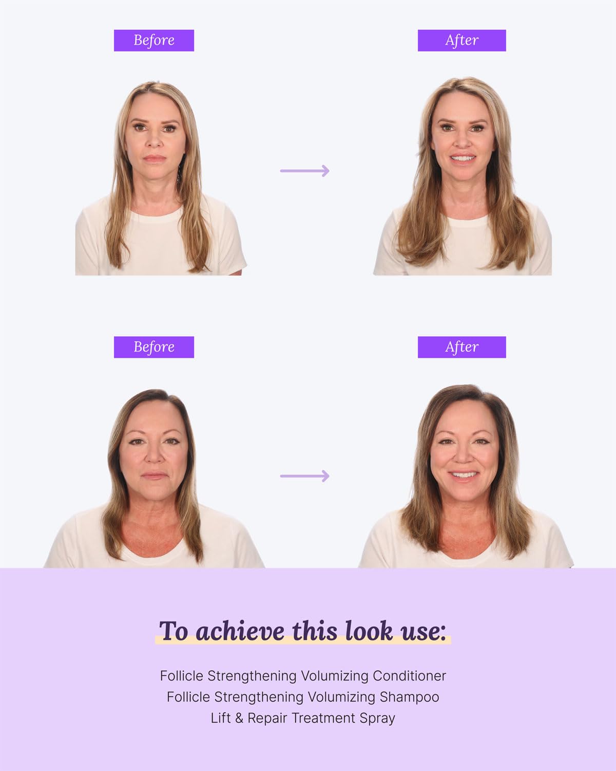 Acondicionador de Queratina para Crecimiento y Volumen