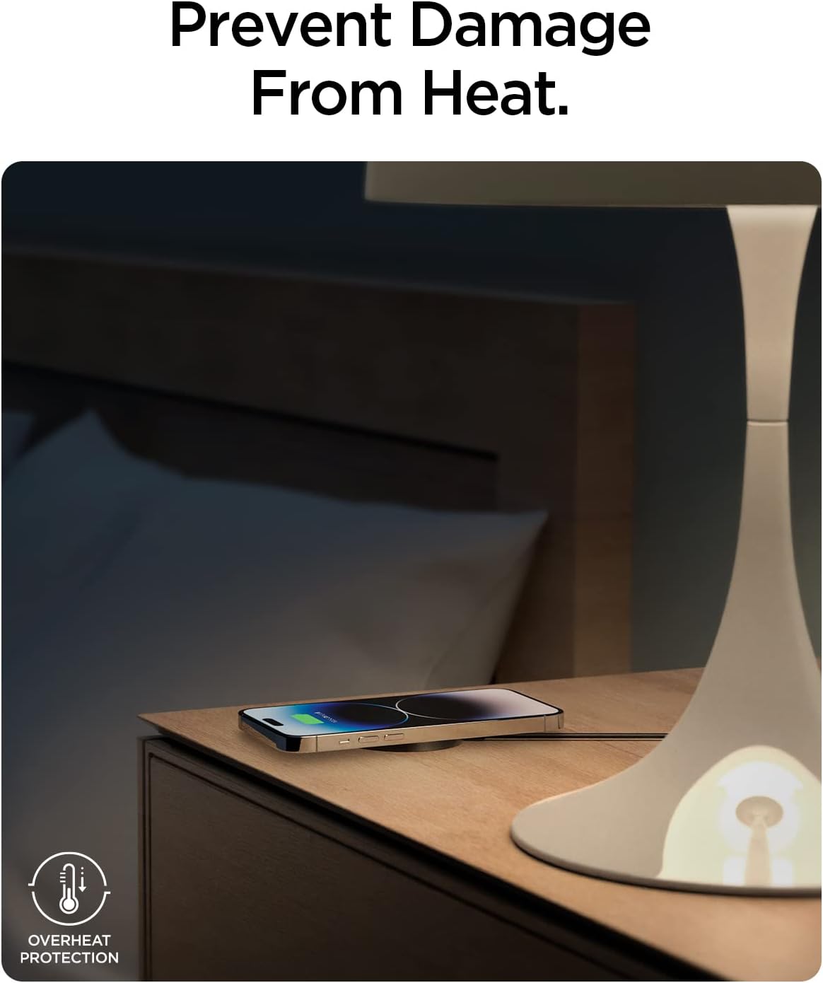 Cargador inalámbrico magnético MagFit para iPhone 14