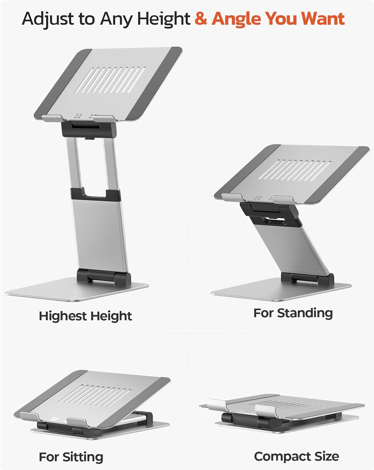 Soporte ergonómico para computadora portátil LS03 tounee