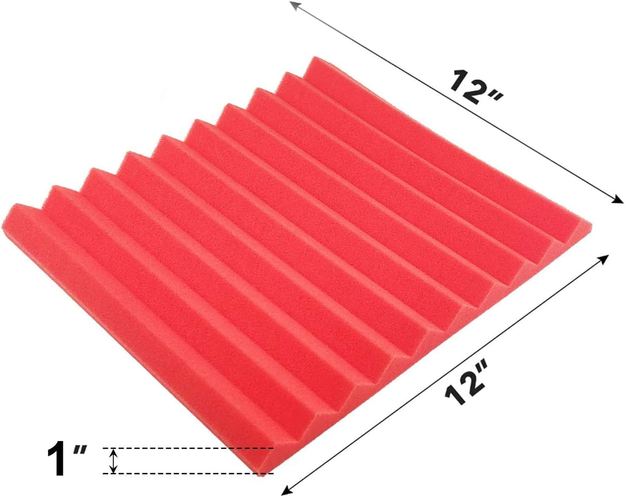 Paneles Acústicos JBER 12 Pzs 1 x 12 x 12 Aislantes de Sonido