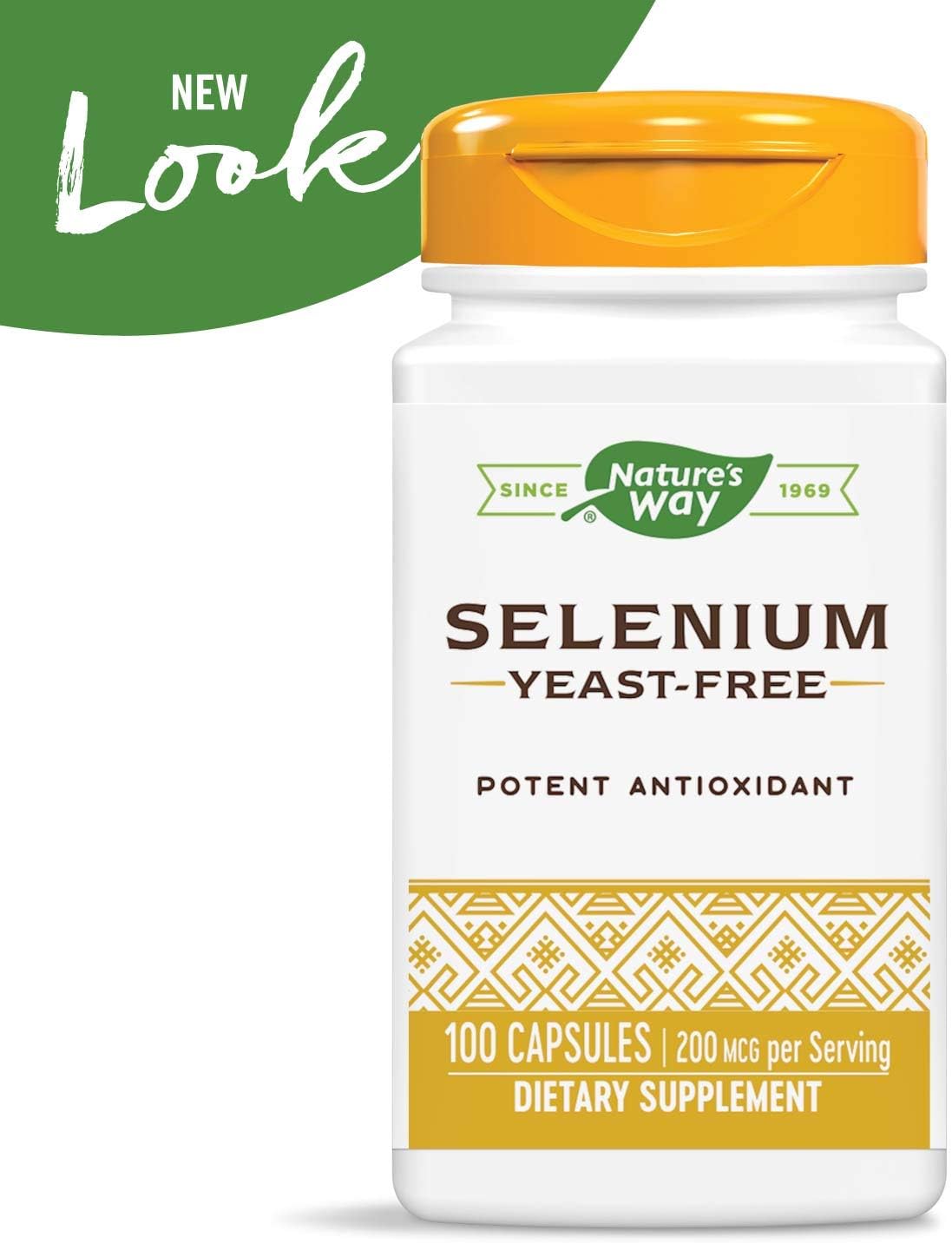 Suplementos Selenio 200 mcg L-selenometionina antioxidante