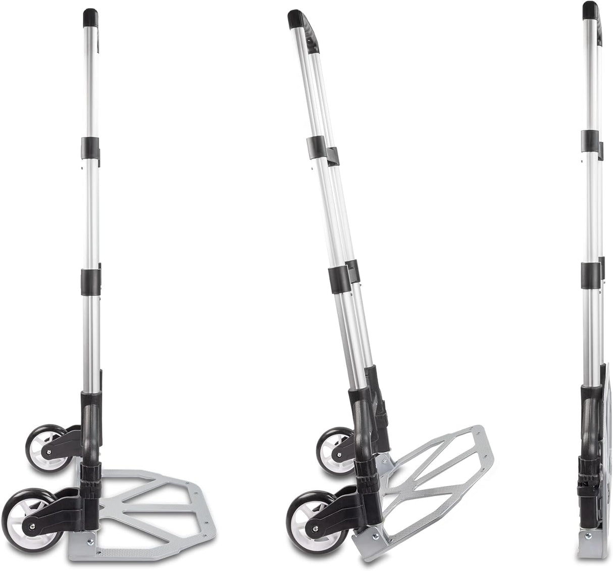 Carretilla Plegable Ultimaxx 150 lb, Aluminio, Mango Ajustable