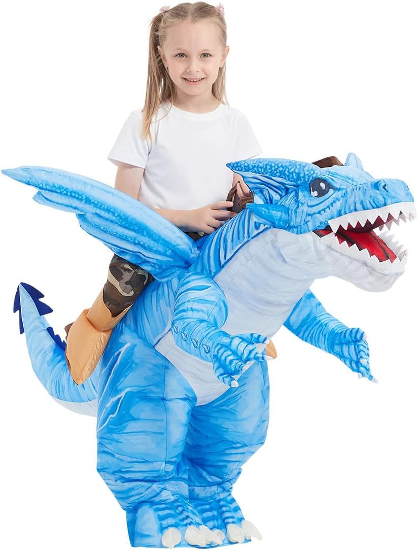 Disfraz Inflable Dinosaurio GOOSH para Niños Fiesta Halloween