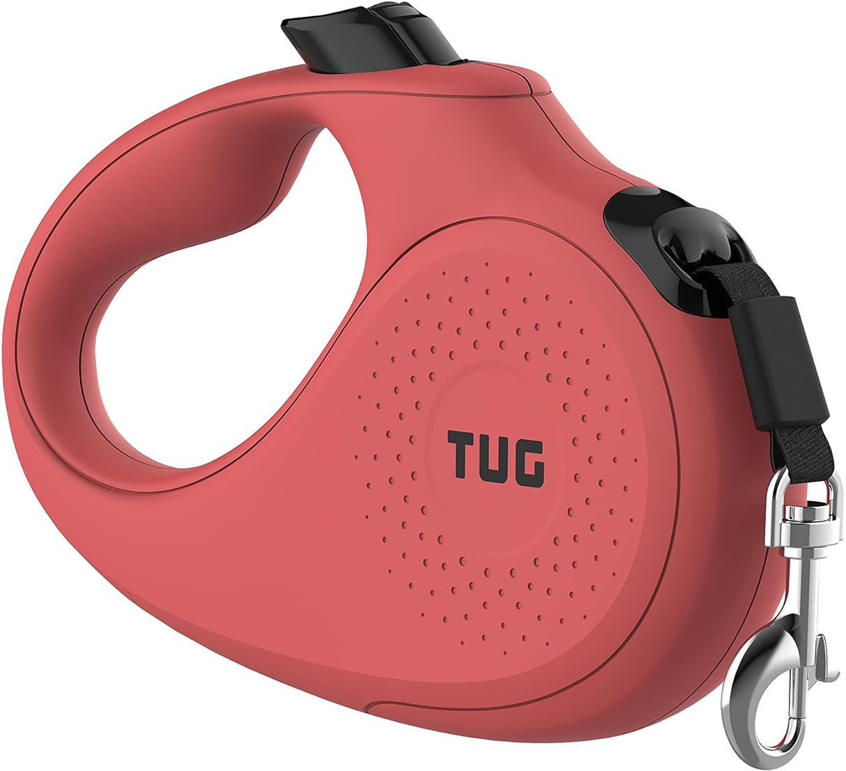 Correa retráctil monocromática para perro, Rojo TUG