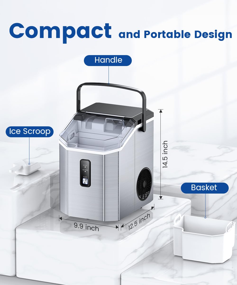 Máquina de cubitos de hielo masticables Z580036 COWSAR