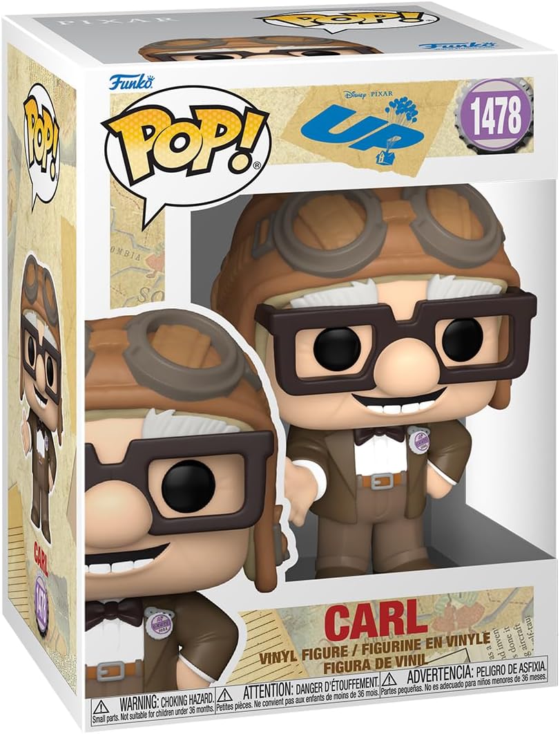 Funko Pop! Disney Pixar Carl de Up - Figura Coleccionable