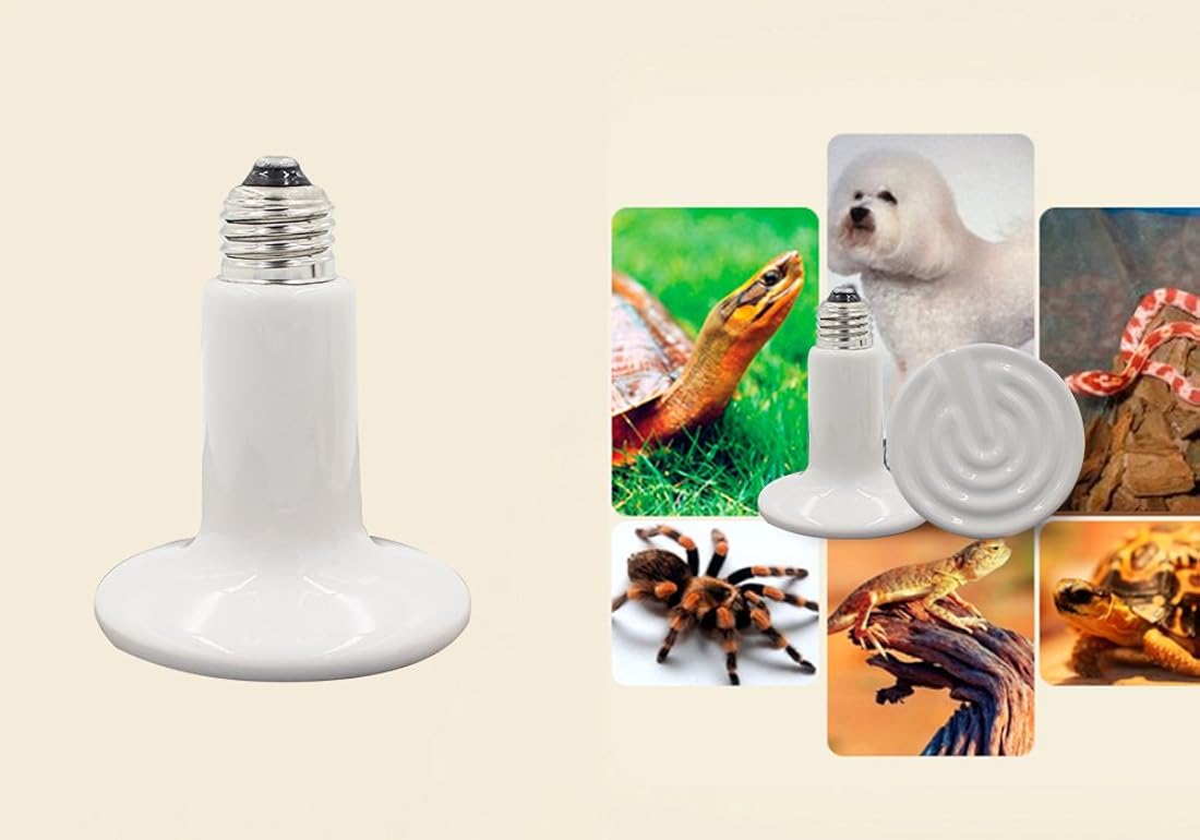 Bombilla de la lámpara de calor de reptiles
