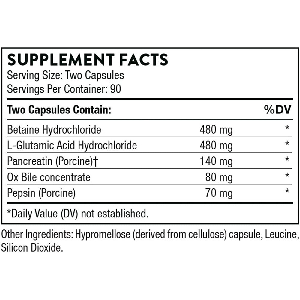 Suplementos Alimenticios de enzimas para estomago