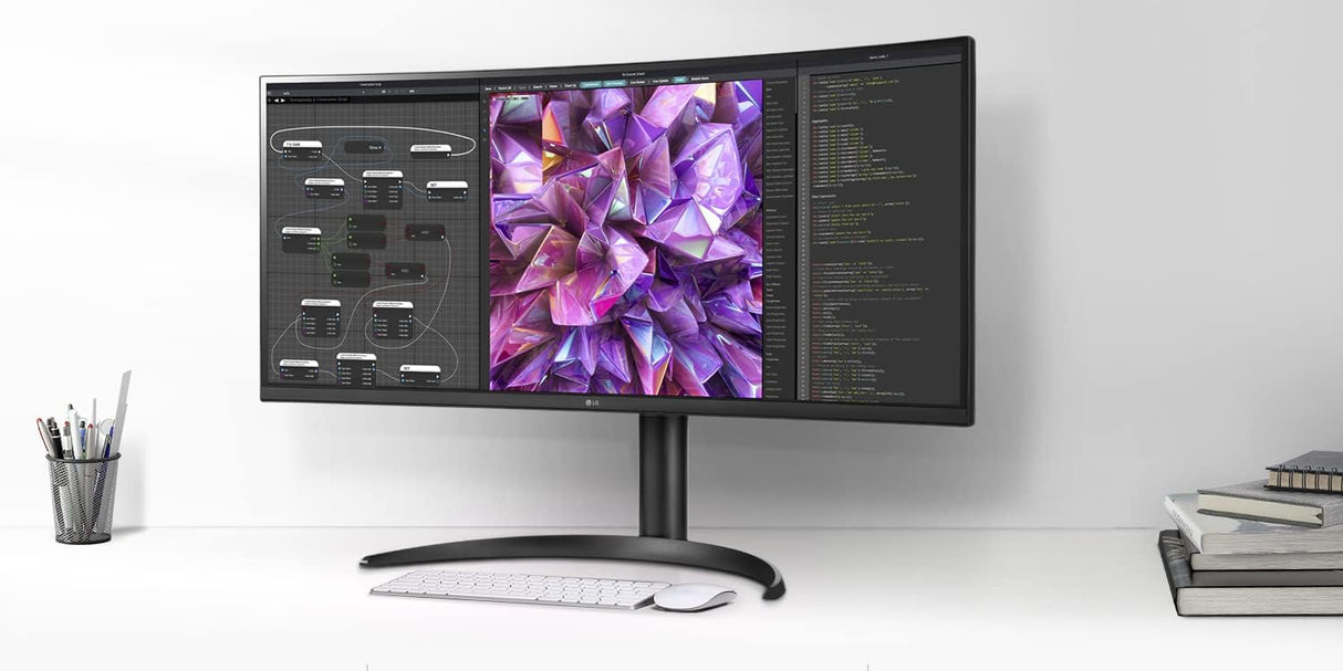 Monitor Curvo UltraWide QHD 34, LG, IPS, HDR 10, 34WQ73A-B