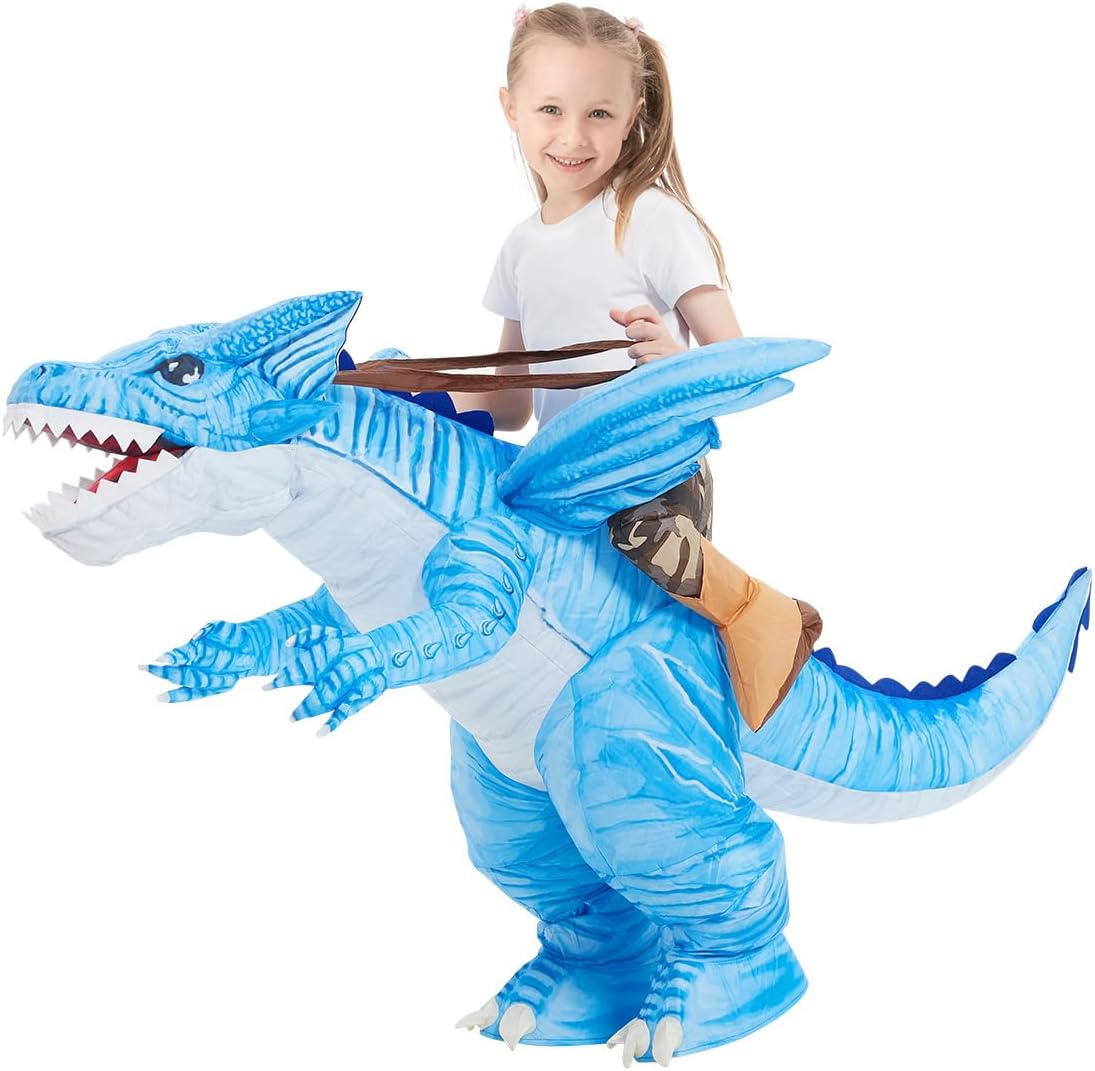 Disfraz Inflable Dinosaurio GOOSH para Niños Fiesta Halloween