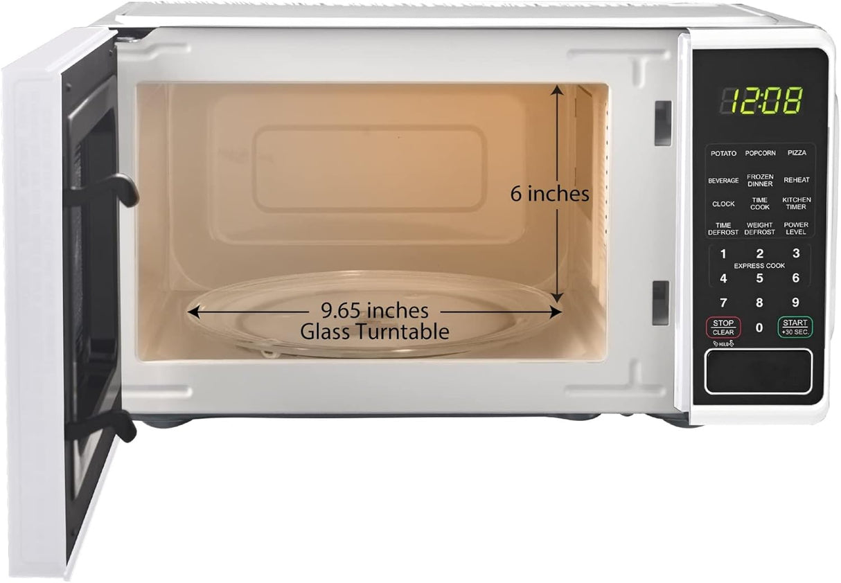 Horno de microondas 0.7 cu. ft., 700W, marca desconocida