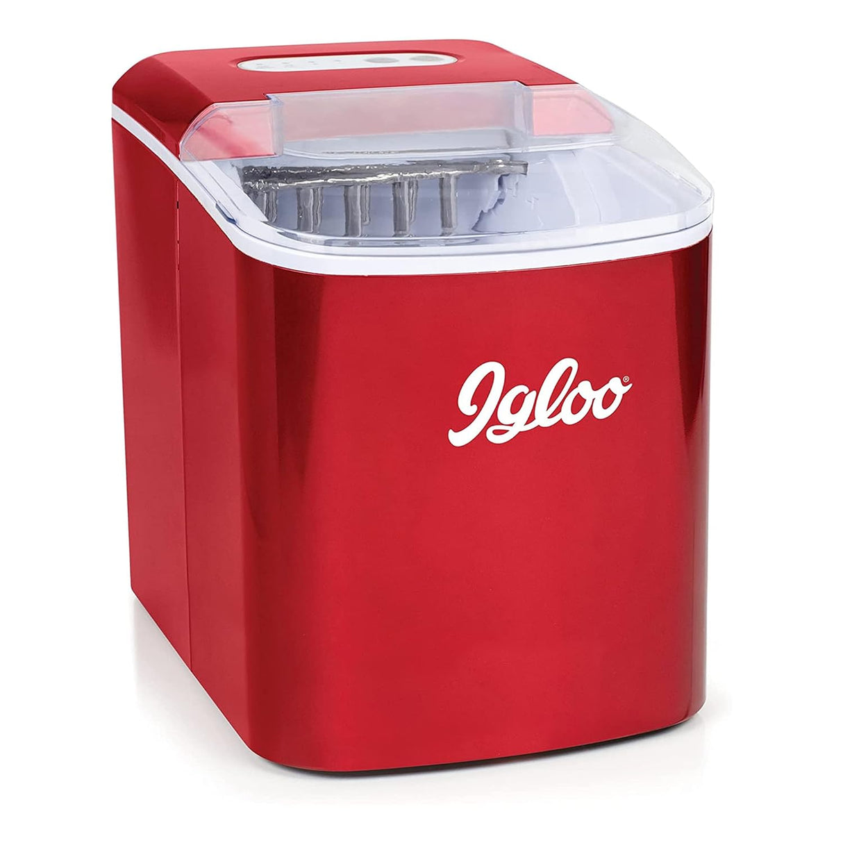 Máquina de Hielo Igloo 26-lb, 9 Cubos en 7 Min, Modelo Automático